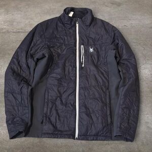 Spyder Men's Black and Navy Jacket